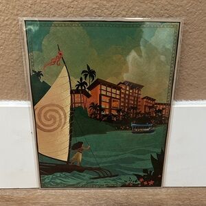 Moana Lithograph Polynesian Disney World DVC Print